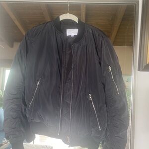 Bomber Jacket, Walter Baker brand, black xs, lightly used.